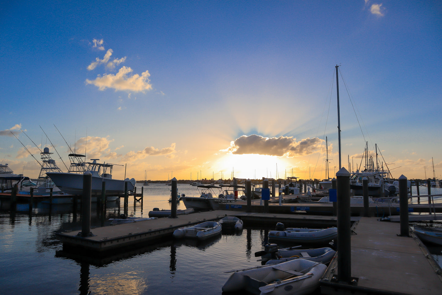 Sitting on the Dock