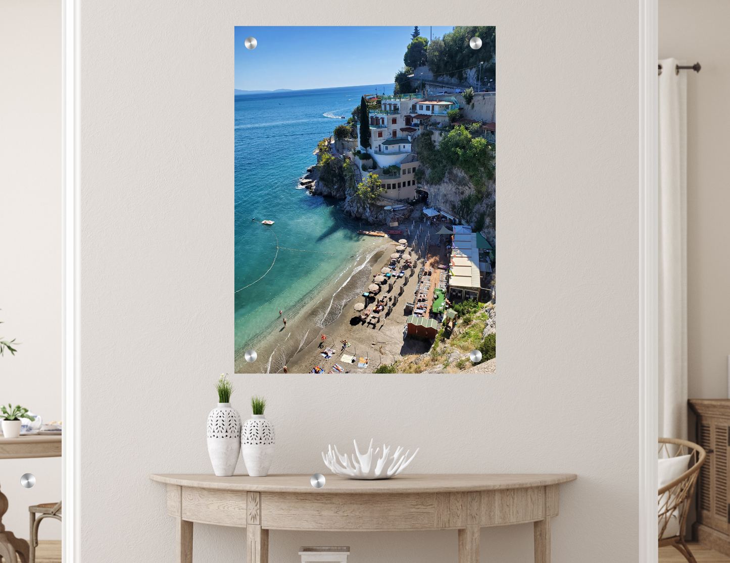 Sunbathing on the Coast of Amalfi